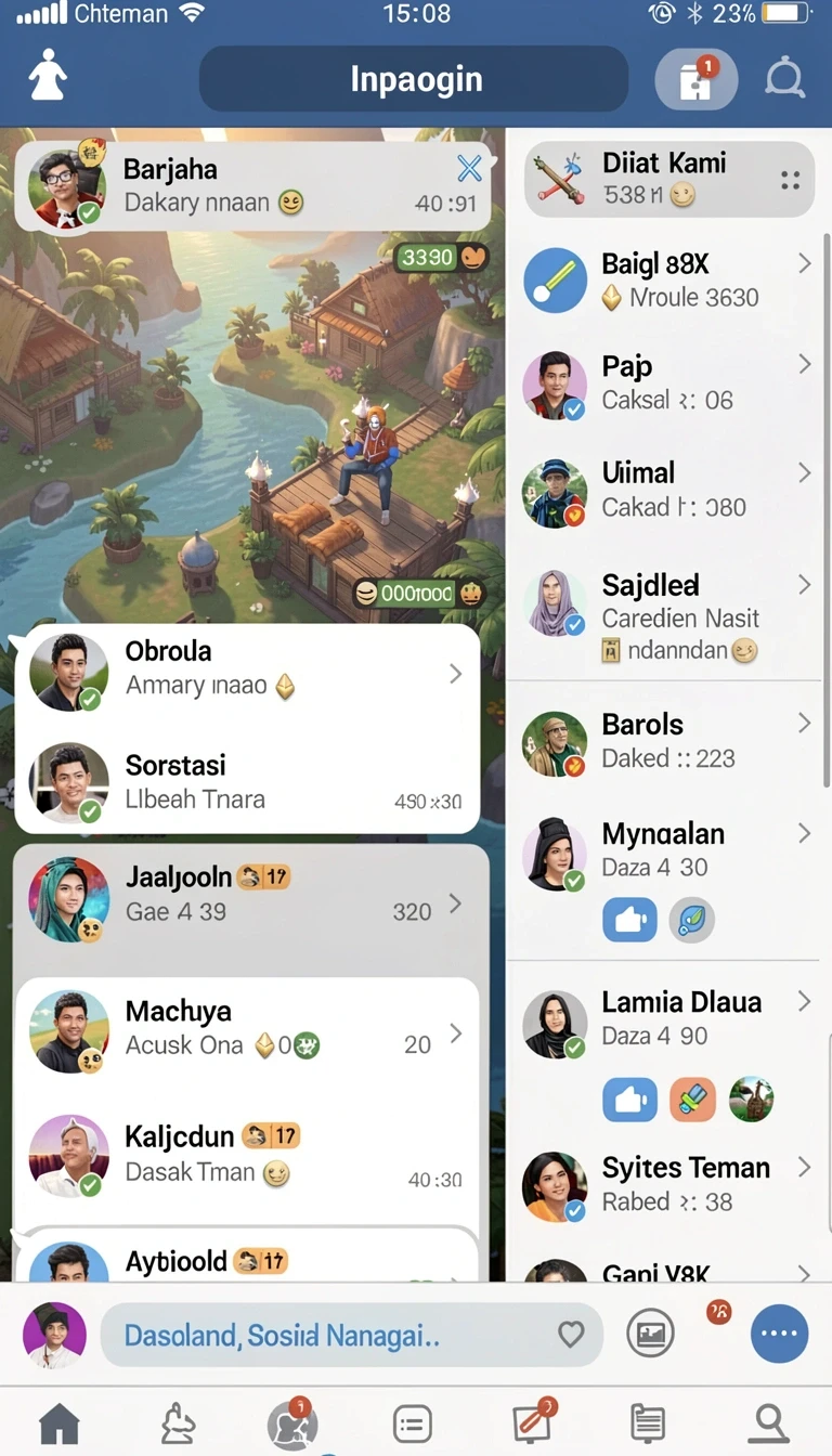 Tampilan utama aplikasi svip2 Terbaru: Download APK Resmi dan Aman yang intuitif dan efisien.