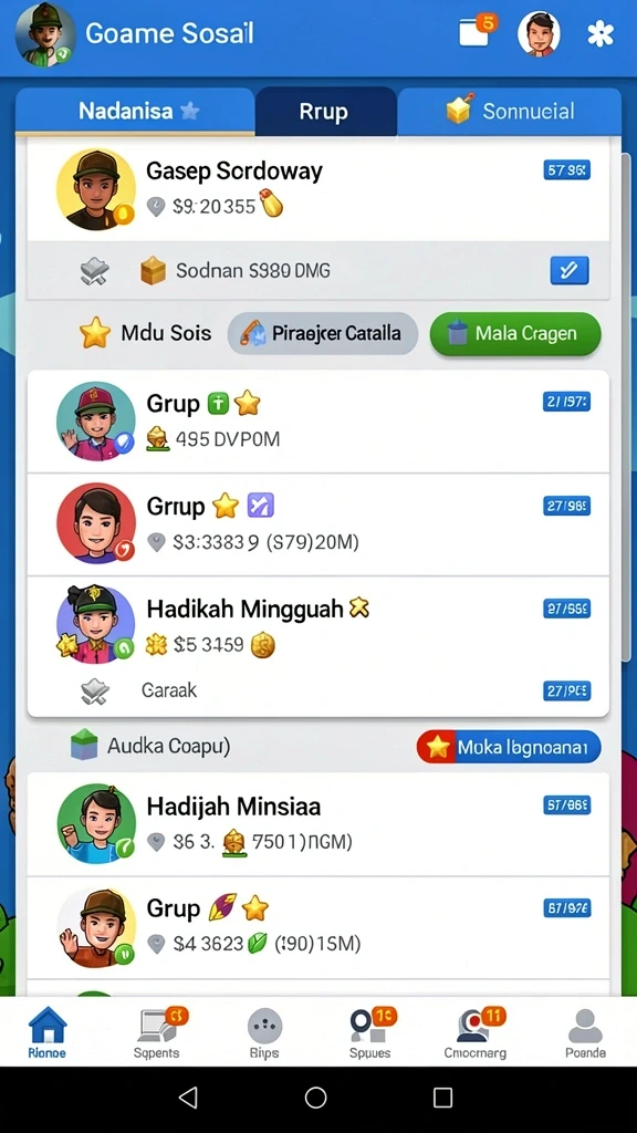 Tampilan utama aplikasi Aplikasi menang123 Resmi dan Terpercaya di Android yang intuitif dan efisien.