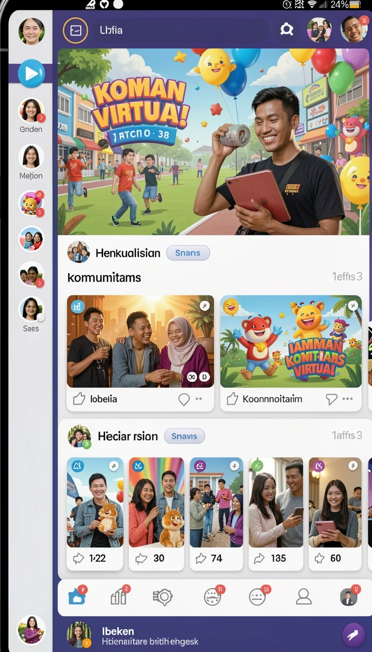 Tampilan utama aplikasi Aplikasi nekototo Resmi dan Terpercaya di Android yang intuitif dan efisien.