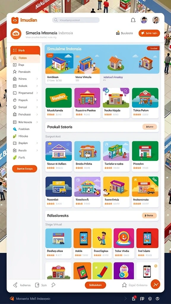 Tampilan utama aplikasi Aplikasi juta7 Resmi: Download dan Instalasi yang intuitif dan efisien.