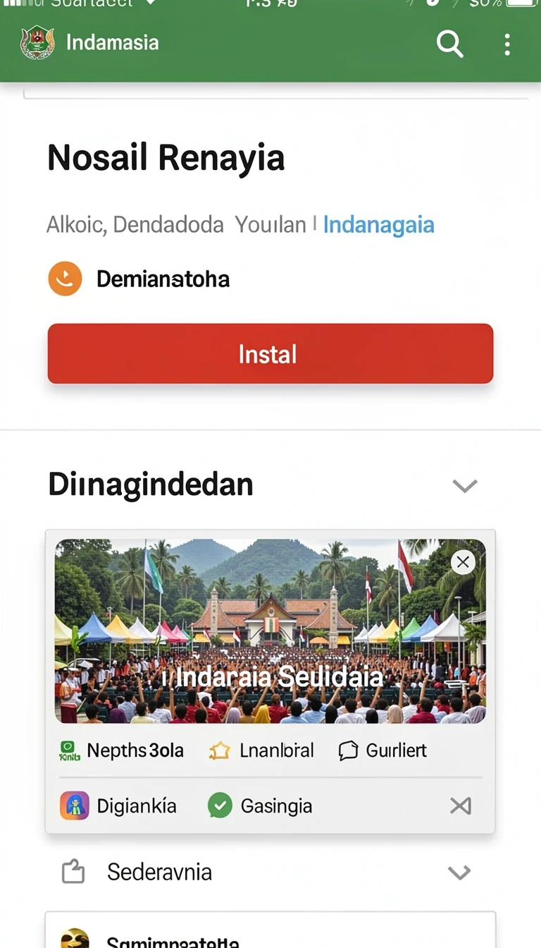 Tampilan utama aplikasi Aplikasi 070slot Resmi dan Terpercaya di Android yang intuitif dan efisien.