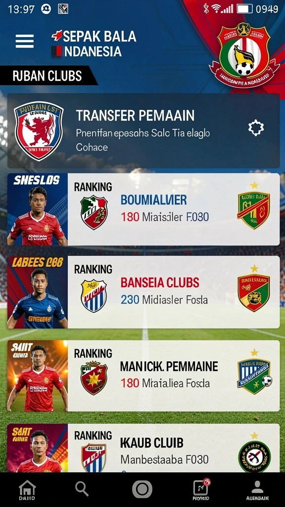 Tampilan utama aplikasi Aplikasi a7777 Resmi dan Terpercaya di Android yang intuitif dan efisien.